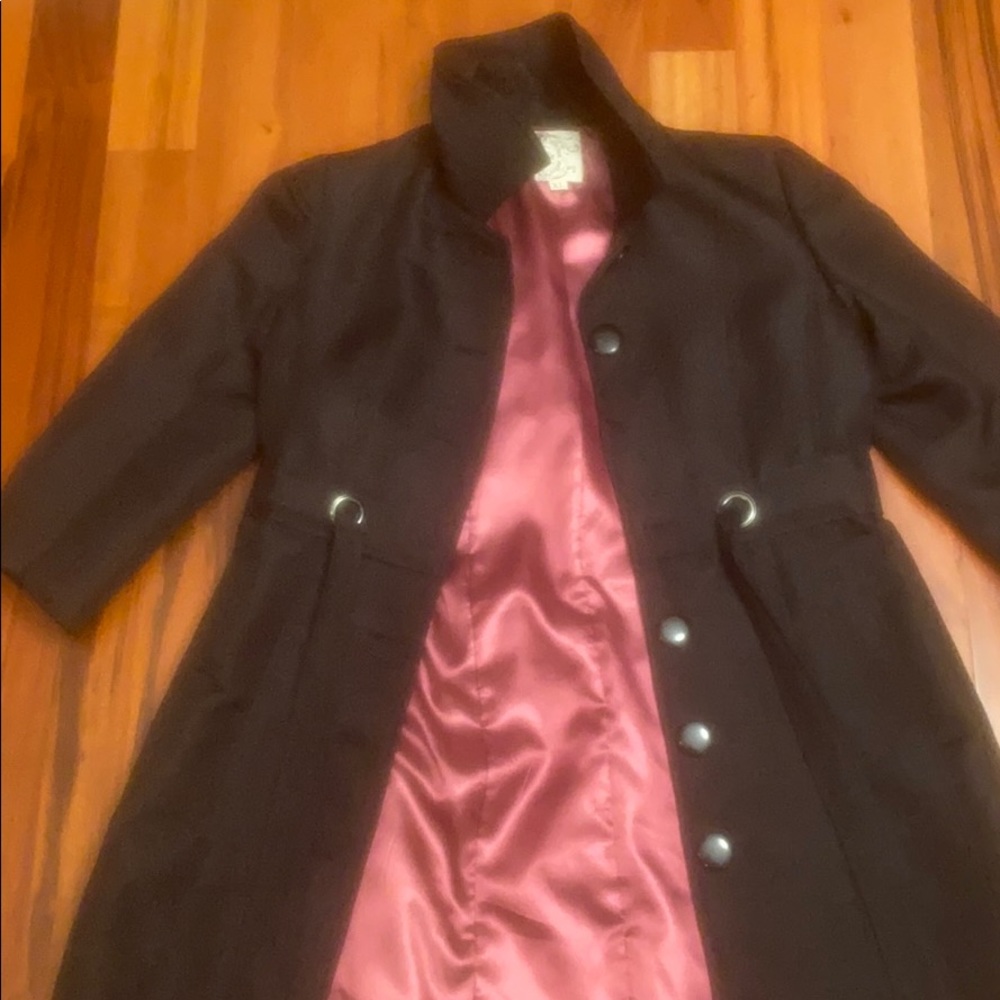 Tulle spring coat